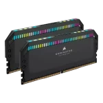 رم کورسیر CORSAIR DOMINATOR PLATINUM RGB 64GB 32GBx2 5200MHz CL40 DDR5 Memory