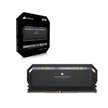 رم کامپیوتر Corsair Dominator Platinum RGB DDR5 32GB Dual 6000MHz CL36