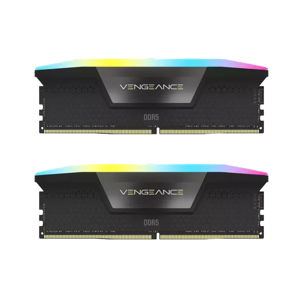 رم کورسیر Corsair VENGEANCE RGB 96GB 48GBx2 5600MHz CL40 DDR5