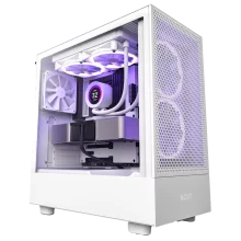 nzxt h5 flow - white