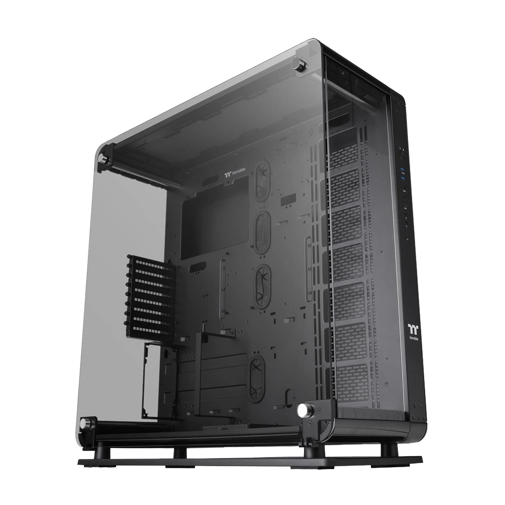 thermaltake core p8 tempered glass – black