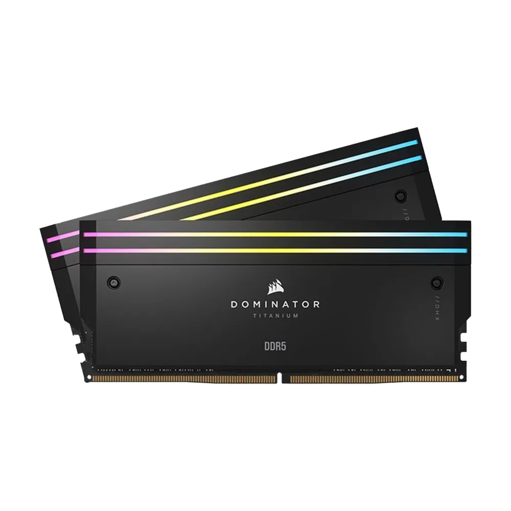 رم کورسیر Dominator Titanium RGB 32GB 16GBx2 7200MHz CL34 DDR5