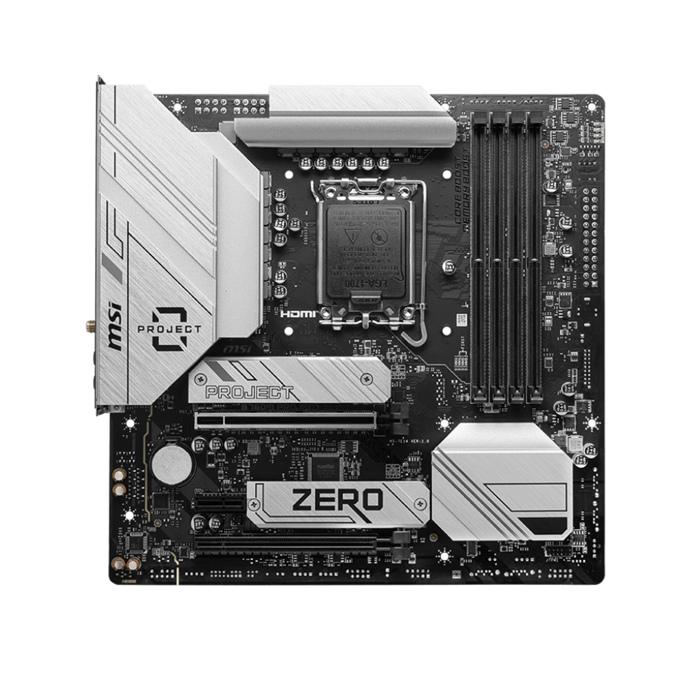 مادربرد ام اس آی مدل B760M Project Zero DDR5 LGA1700